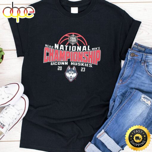 Connecticut Huskies National Championship 2023 Basketball T-Shirt