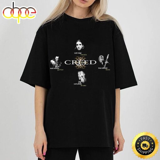 Creed Band Members Merch, Creed Band Fan Gift Shirt, Creed 2024 Tour T-Shirt