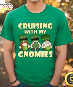 Cruising With My Gnomies Saint Patricks Cruise Vacation T-shirt