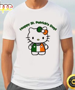 Cute Hello Kitty Happy St Patricks Day T-Shirts