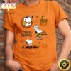 Cute Snoopy And Woodstock Happy Thanksgiving Peanuts Thanksgiving T Shirt