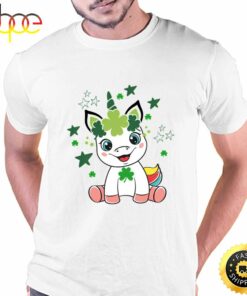 Cute Unicorn St Patricks Day T-shirt