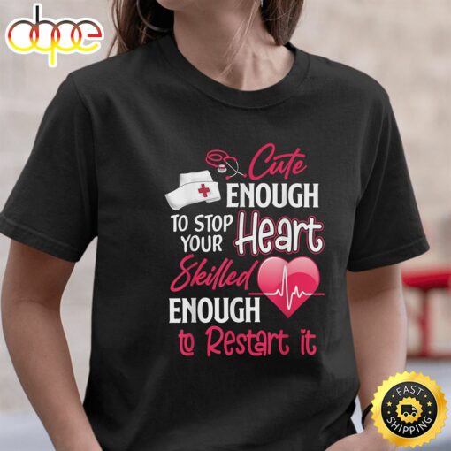 Cute Valentine Day Cna Crna Lpn Lvn Lad Cpn Nurses Nursing T-Shirt