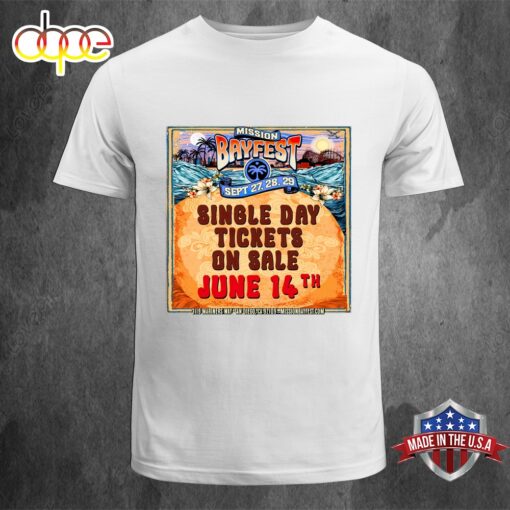 Cypress Hill Mission Bayfest June 14th 2024 Music Unisex T-Shirt