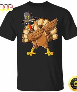 Dabbing Turkey Thanksgiving Day Gift Shirt Graphic Cool Best Gift For Boyfriends