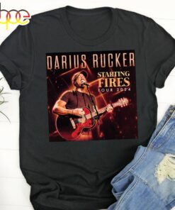 Darius Rucker Tour Music 2024 Concert Shirt Black