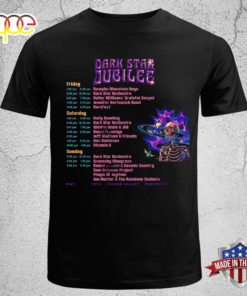 Dark Star Jubilee May 24 – 26 Tour 2024, Legend Valley, Thornville, OHIO Shirt