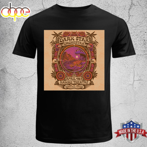 Dark Star Orchestra April 4 &amp 5, 2024 Unisex T-shirt