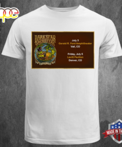 Dark Star Orchestra Gerald R. Ford Amphitheater Wed, Jul 3, 2024 T-shirt