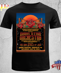 Dark Star Orchestra July 13 2024 Greek Theatre Berkeley T-shirt
