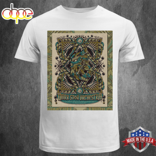 Dark Star Orchestra Spring Tour 2024 Poster T-shirt Tee