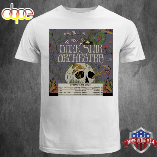 Dark Star Orchestra Tour 2024 T-shirt