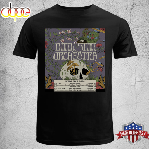 Dark Star Orchestra Tour 2024 T-shirt Unisex