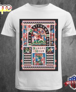 Dave Matthews Band Europe Tour 24 Noom T-shirt