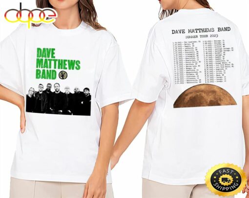 Dave Matthews Band Shirt 2 Sides, Dave Music Matthews Band Unisex T-Shirt