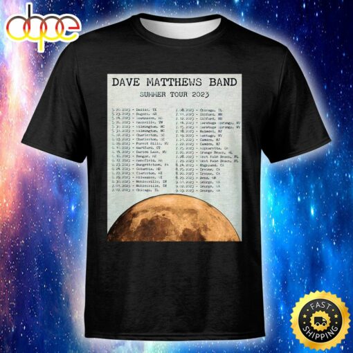 Dave Matthews Band Tour 2023 Unisex T-Shirt