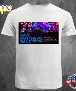 Dave Matthews Band Tour 2024 Dave Matthews Band Summer T-shirt