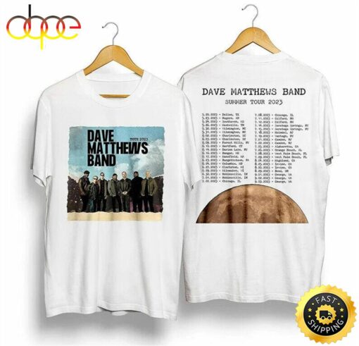 Dave Matthews Band Tour Concert Shirt, Summer Tour 2023 Unisex T-Shirt