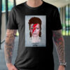 David Bowie New York City Art Music Tour 2022 Unisex Black T-shirt