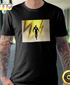 Dc Comics Black Adam Lightning Portrait T-shirt Dc Comics Black Adam Lightning Portrait T-shirt