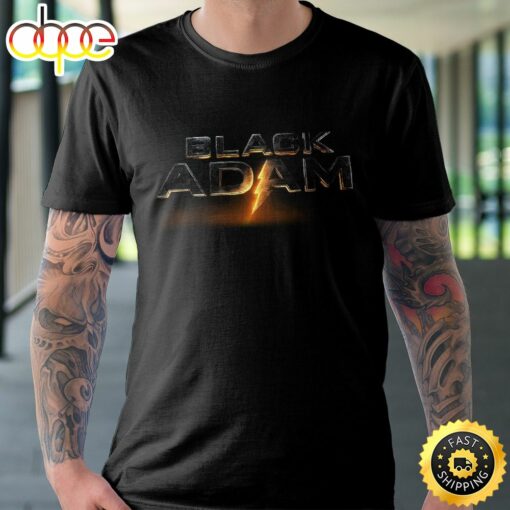 Dc Comics Black Adam Lightning T-shirt