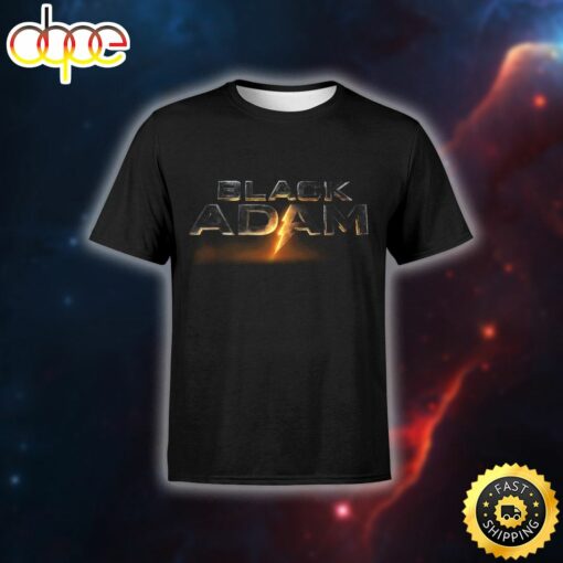 Dc Comics Black Adam Lightning T-shirt