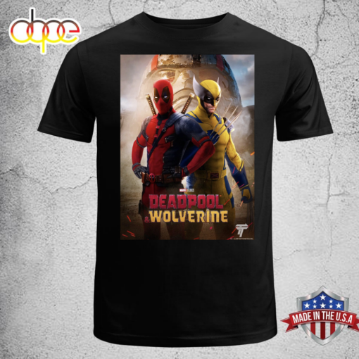 Deadpool And Wolverine Movie 2024 Unisex T-shirt Tee