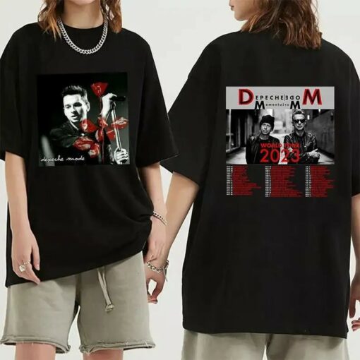 Depeche Mode Memento Mori Tour 2023 Dates Shirt