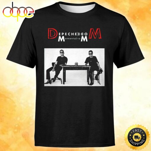 Depeche Mode Sacramento March 23 Tour 2023 Unisex Black T-shirt