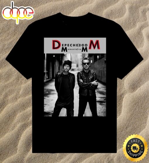 Depeche Mode Tour 2023 For Gift Fans Unisex Black T-shirt