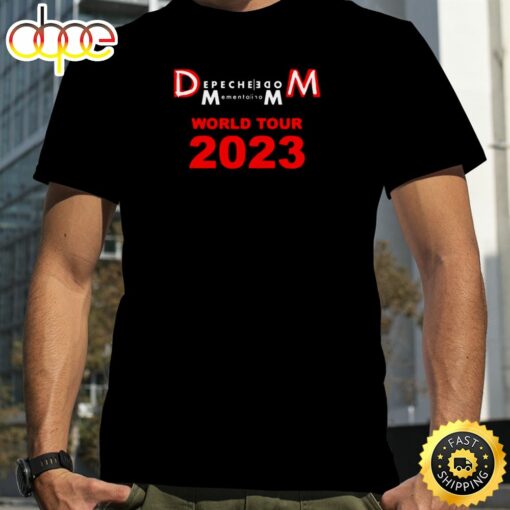 Depeche Muddee Mori One World Tour 2023 T-Shirt