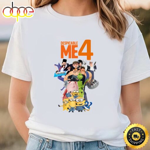 Despicable Me 4 Movie Character Shirt