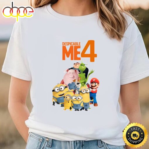 Despicable Me 4 Movie Shirt For Fans