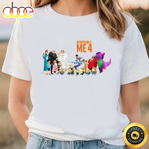 Despicable Me 4 Movie Shirt Giift For Fans