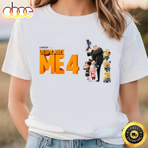 Despicable Me 4 Movier Character Gift For Fans Shirt