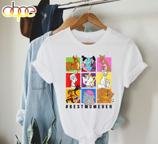 Disney Characters Best Mom Ever Shirt For T-Shirt