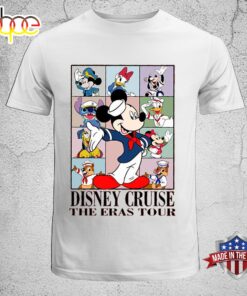 Disney Cruise The Eras Tour Mickey And Friends Family Trip 2024 Unisex T-Shirt