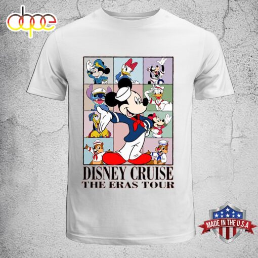 Disney Cruise The Eras Tour Mickey And Friends Family Trip 2024 Unisex T-Shirt