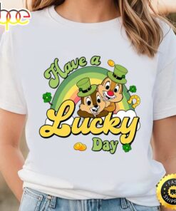 Disney Have A Lucky Day Shirt, Chip And Dale Cute Shirt