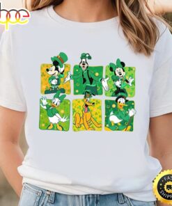 Disney Kingdom Mickey And Friends St Patricks Day Shirt