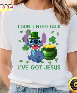 Disney Lilo And Stitch Shirt, Stitch St Patrick’s Day I Don’t Need