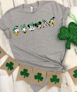 Disney Mickey And Friends St Patrick Day Shirt For Kids