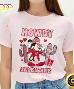 Disney Mickey Cowboy Howdy Valentine Shirt