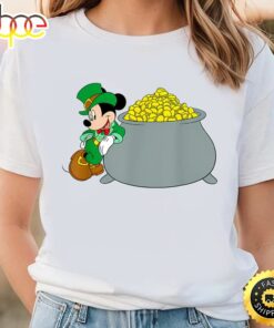 Disney Mickey Mouse St. Patrick’s Day Pot Of Gold T-Shirt