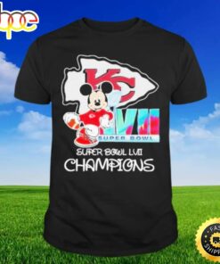 Disney Mickey Mouse Super Bowl Champions Kansas City Chiefs T-shirt