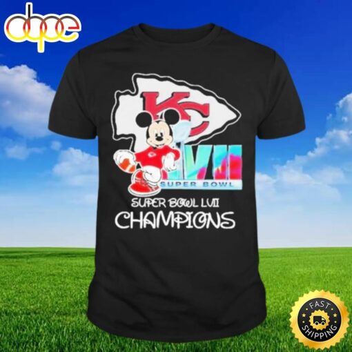 Disney Mickey Mouse Super Bowl Champions Kansas City Chiefs T-shirt