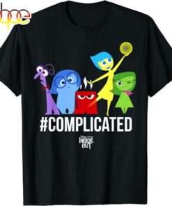 Disney Pixar Inside Out Complicated Emotions Group Shot T-Shirt