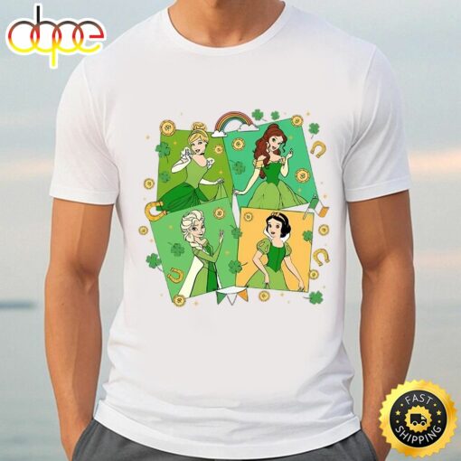 Disney Princess Happy St. Patrick’s Day Shirt, Disney Balloons