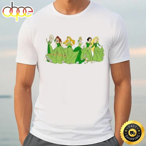 Disney Princess Happy St. Patrick’s Day T-Shirt