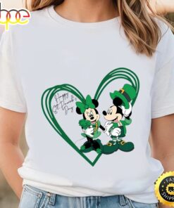 Disney St. Patrick’s Day Mickey And Minnie Shirt